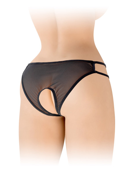 Culotte ouverte Ophelia - noir