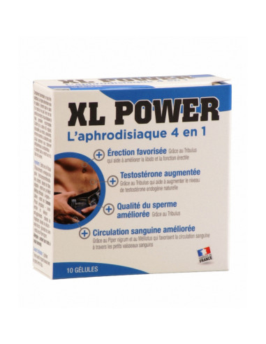 XL Power (10 gélules) - Aphrodisiaque