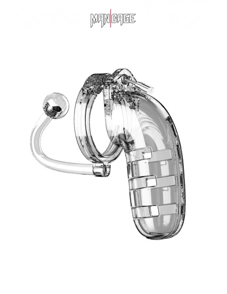 Cage de chasteté 14cm avec plug - ManCage 12