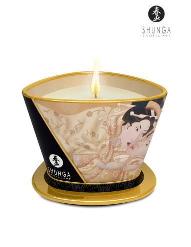 Bougie à massage parfum Vanille - Shunga