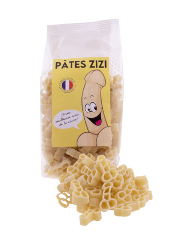 Pâtes zizi fabriquées en France